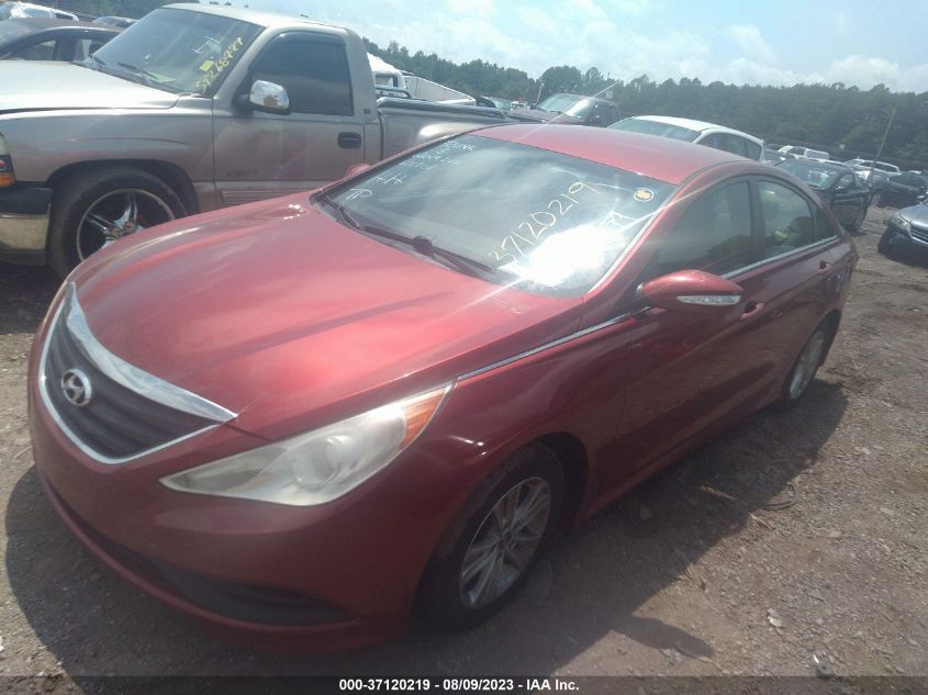 2014 HYUNDAI SONATA GLS - 5NPEB4AC9EH871179