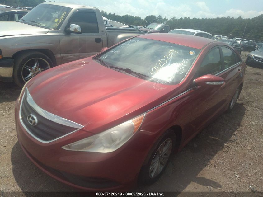 2014 HYUNDAI SONATA GLS - 5NPEB4AC9EH871179