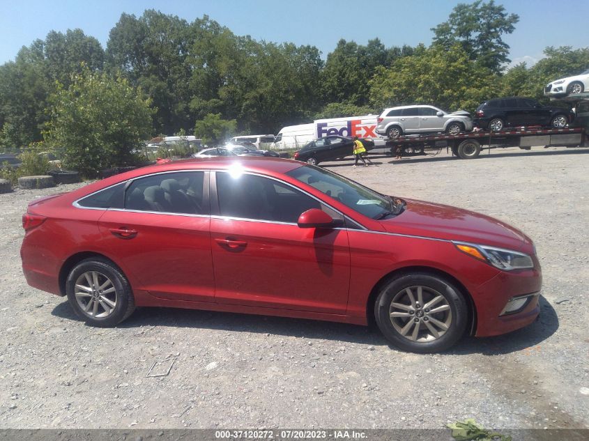 2017 HYUNDAI SONATA 2.4L - 5NPE24AF2HH594406