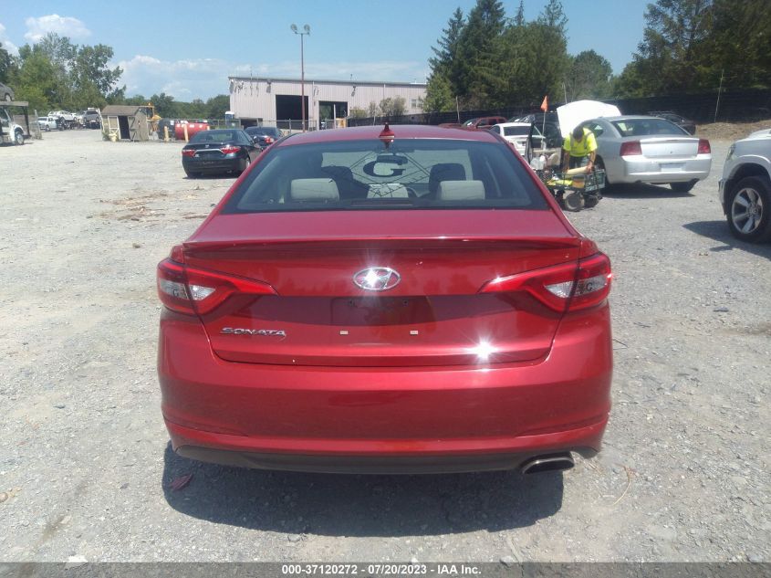 2017 HYUNDAI SONATA 2.4L - 5NPE24AF2HH594406