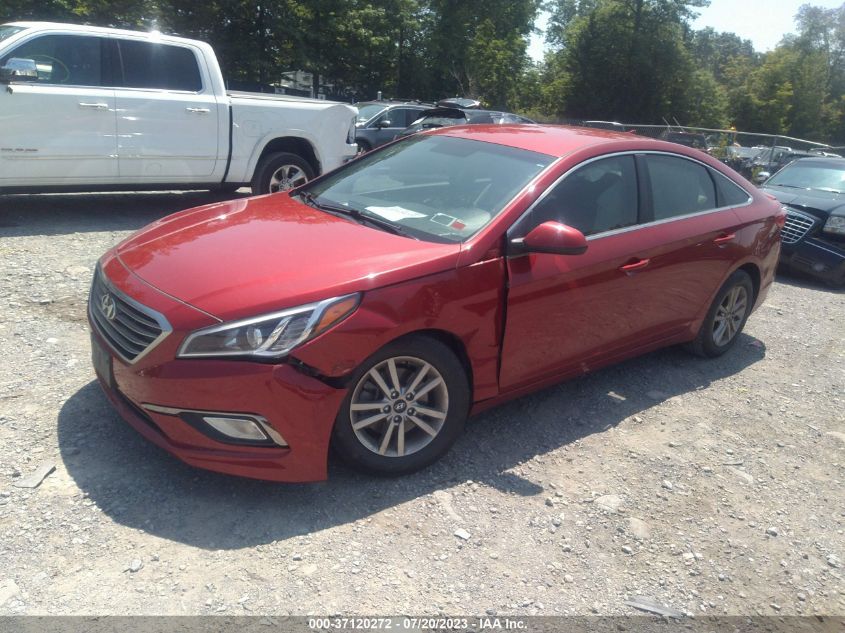 2017 HYUNDAI SONATA 2.4L - 5NPE24AF2HH594406