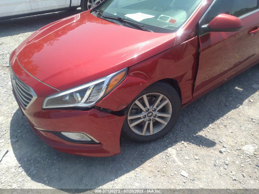 2017 HYUNDAI SONATA 2.4L - 5NPE24AF2HH594406