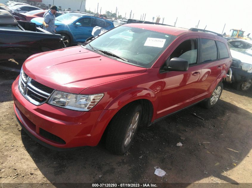 2016 DODGE JOURNEY SE - 3C4PDCAB8GT111025