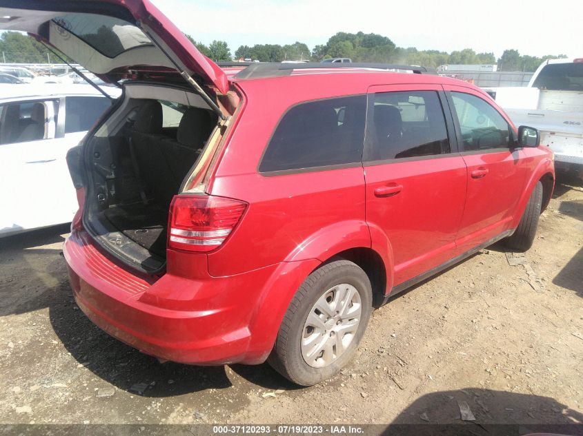 2016 DODGE JOURNEY SE - 3C4PDCAB8GT111025