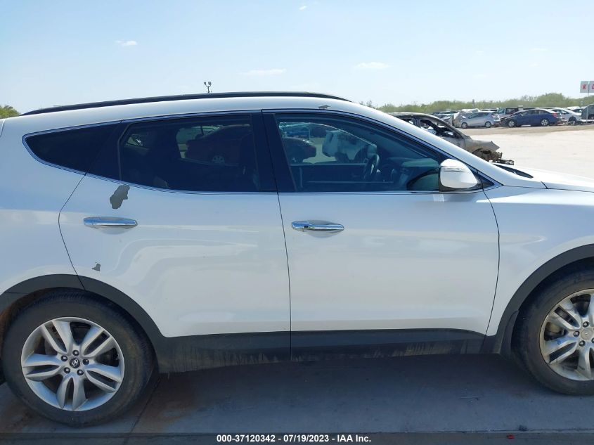 2014 HYUNDAI SANTA FE SPORT - 5XYZW3LA4EG228435