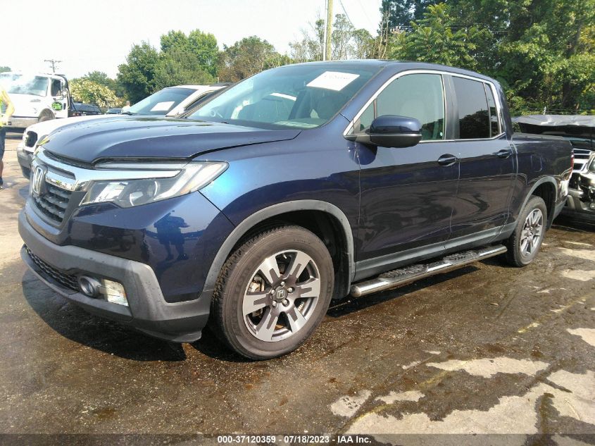 2017 HONDA RIDGELINE RTL-T - 5FPYK3F67HB016937