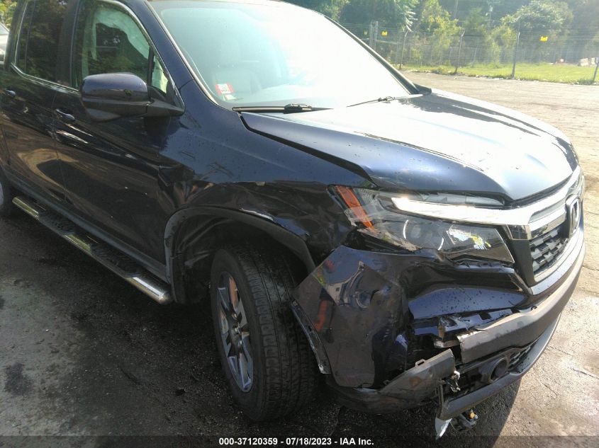 2017 HONDA RIDGELINE RTL-T - 5FPYK3F67HB016937