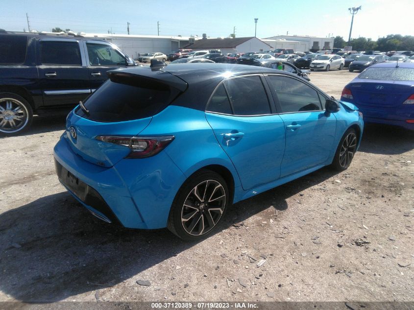2020 TOYOTA COROLLA HATCHBACK XSE JTNC4RBE1L3102758