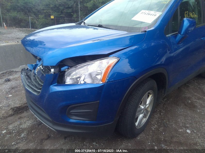 2016 CHEVROLET TRAX LT - KL7CJLSB0GB757423