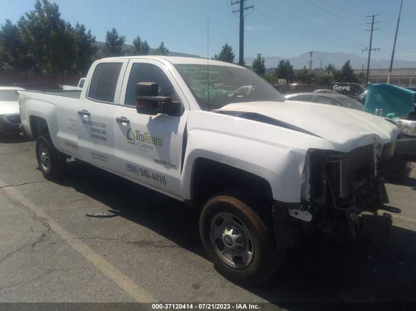 2019 CHEVROLET SILVERADO 2500HD WORK TRUCK - 2GC2CREG8K1138564
