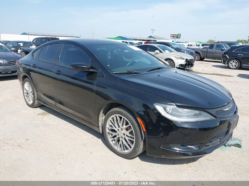 2016 CHRYSLER 200 S - 1C3CCCBB2GN123644