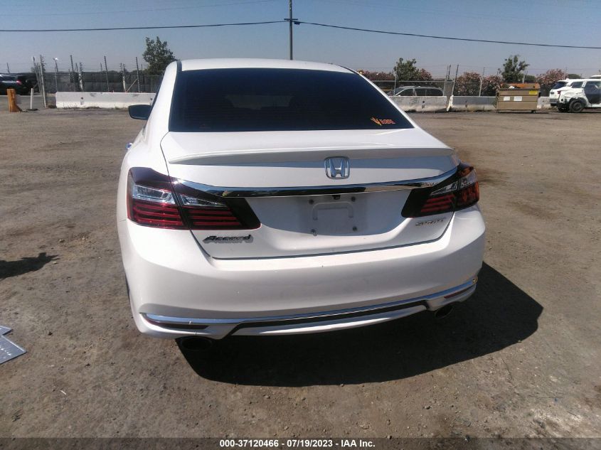2016 HONDA ACCORD SEDAN SPORT - 1HGCR2F59GA123562