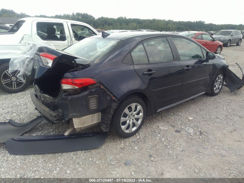 2022 TOYOTA COROLLA LE - 5YFEPMAE9NP316481