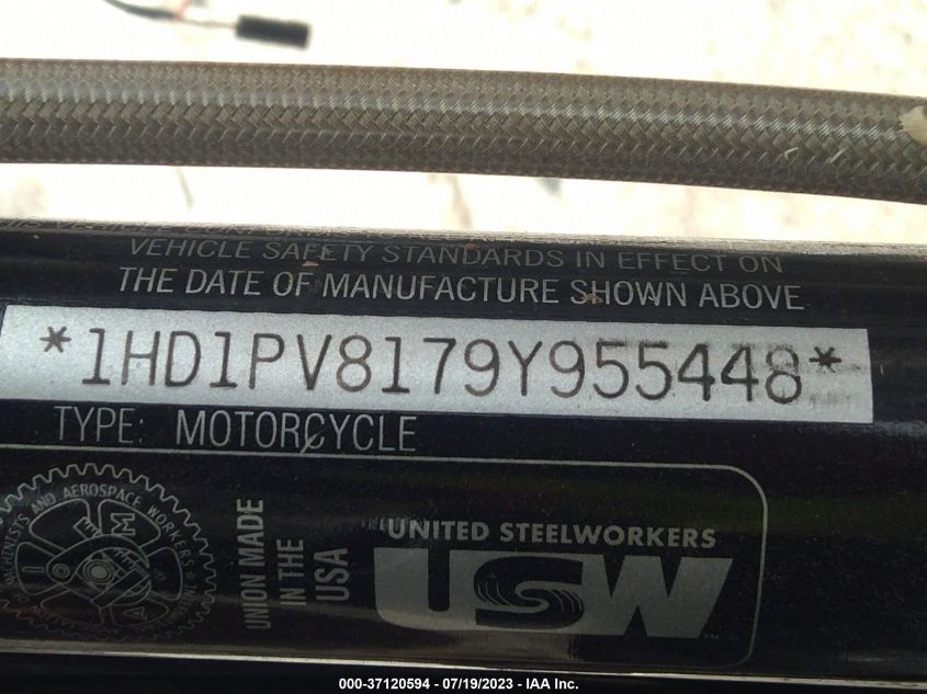 2009 HARLEY-DAVIDSON FLTRSE3 - 1HD1PV8179Y955448