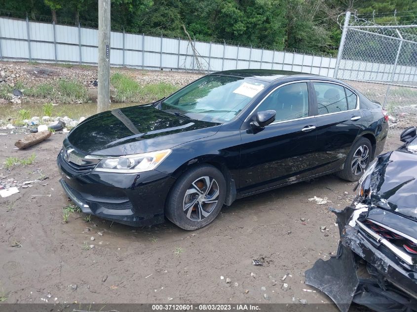 2017 HONDA ACCORD SEDAN LX - 1HGCR2F39HA193496