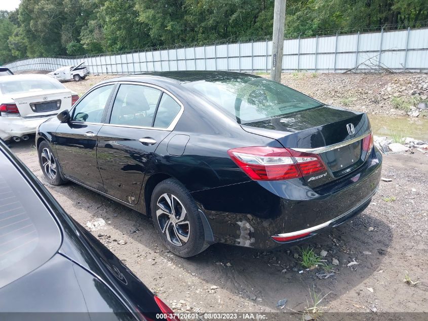 2017 HONDA ACCORD SEDAN LX - 1HGCR2F39HA193496