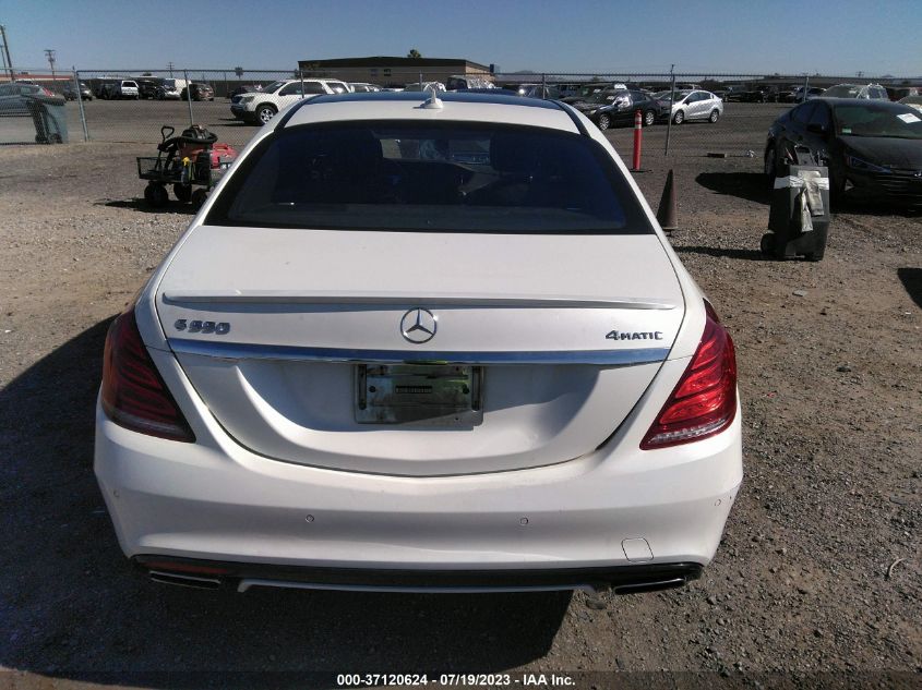 2014 MERCEDES-BENZ S-CLASS S 550 - WDDUG8FB3EA061354