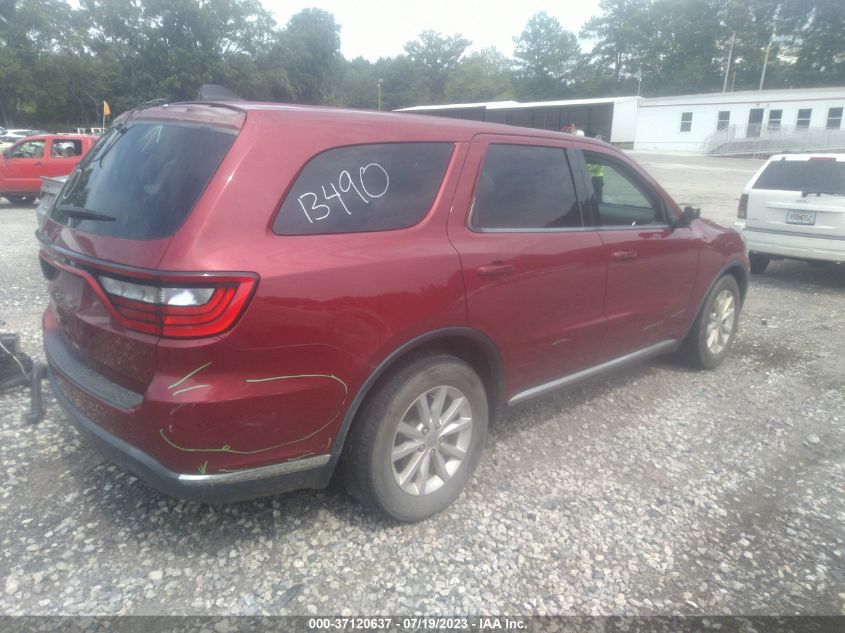 2015 DODGE DURANGO SXT - 1C4RDHAG3FC771310