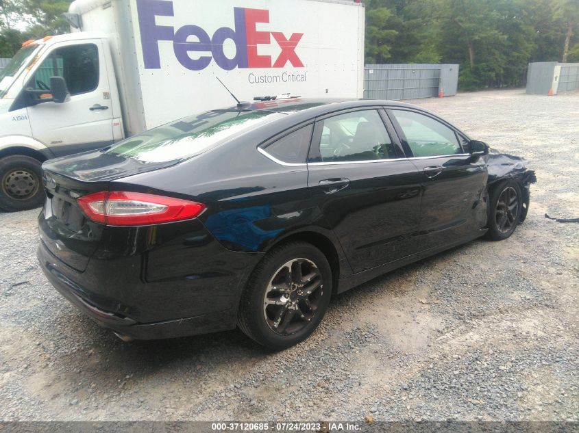 2014 FORD FUSION SE - 3FA6P0H75ER331385