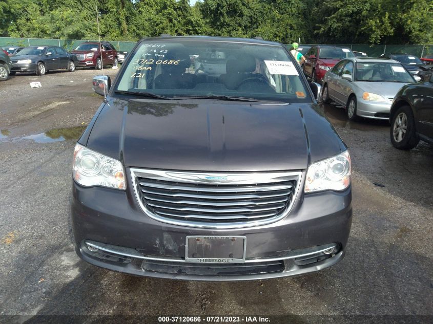 2015 CHRYSLER TOWN & COUNTRY LIMITED PLATINUM - 2C4RC1GG2FR628891