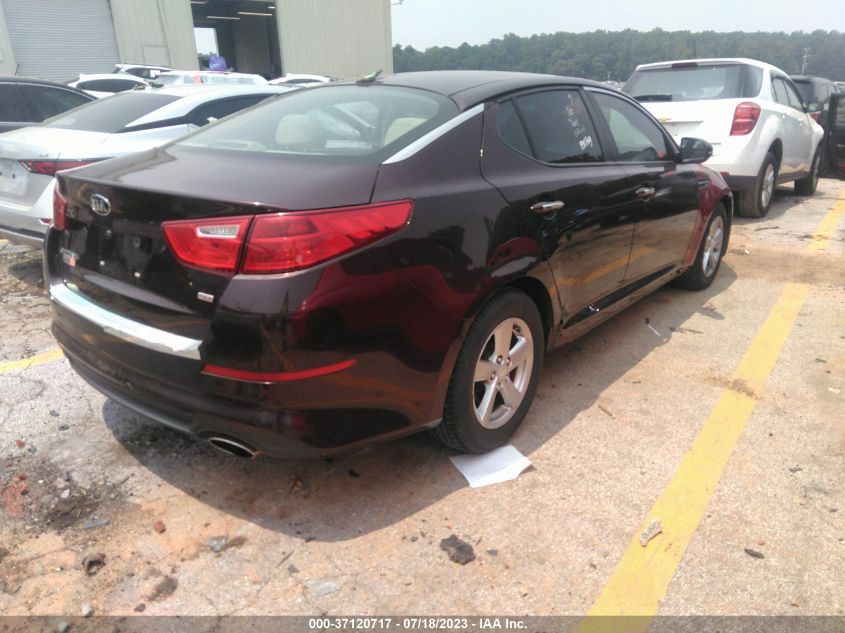 2015 KIA OPTIMA LX - 5XXGM4A77FG484763