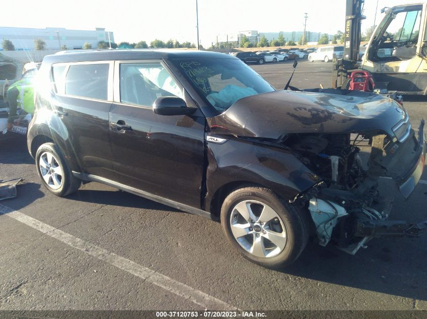 2018 KIA SOUL BASE - KNDJN2A28J7540139