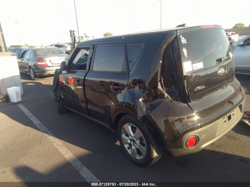 2018 KIA SOUL BASE - KNDJN2A28J7540139