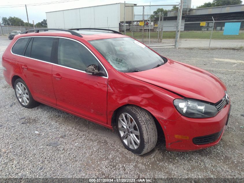 2013 VOLKSWAGEN JETTA SPORTWAGEN TDI W/SUNROOF & NAV - 3VWPL7AJXDM620599