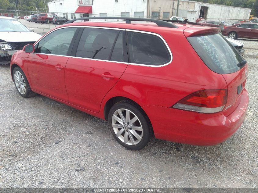 2013 VOLKSWAGEN JETTA SPORTWAGEN TDI W/SUNROOF & NAV - 3VWPL7AJXDM620599