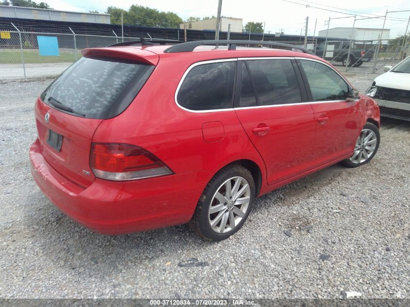 2013 VOLKSWAGEN JETTA SPORTWAGEN TDI W/SUNROOF & NAV - 3VWPL7AJXDM620599