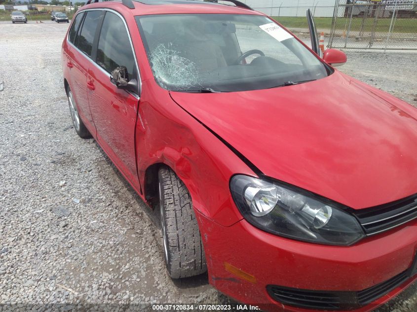 2013 VOLKSWAGEN JETTA SPORTWAGEN TDI W/SUNROOF & NAV - 3VWPL7AJXDM620599