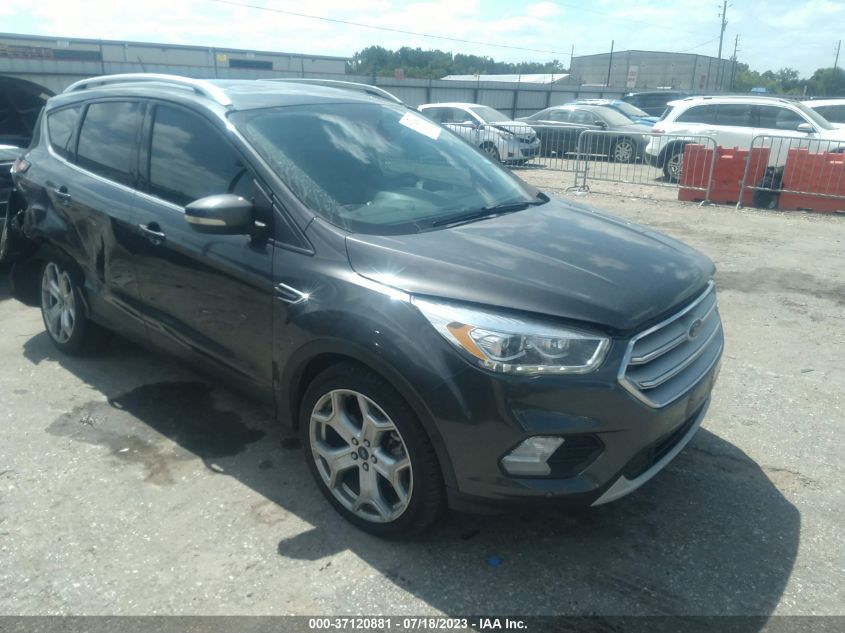 2018 FORD ESCAPE TITANIUM - 1FMCU0J9XJUA22320