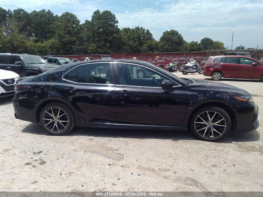 2021 TOYOTA CAMRY SE/SE NIGHT SHADE - 4T1G11AKXMU574696