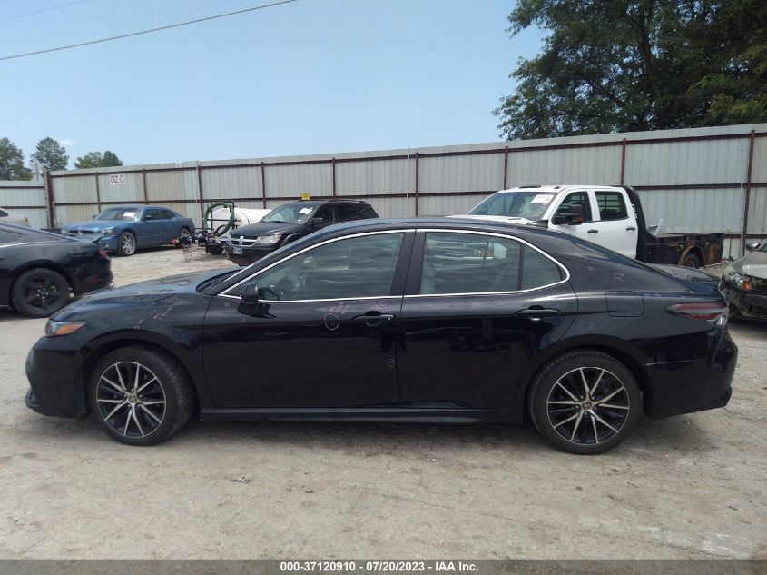 2021 TOYOTA CAMRY SE/SE NIGHT SHADE - 4T1G11AKXMU574696