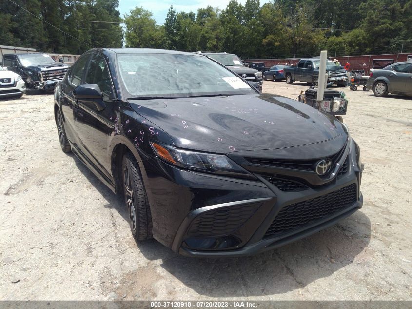 2021 TOYOTA CAMRY SE/SE NIGHT SHADE - 4T1G11AKXMU574696