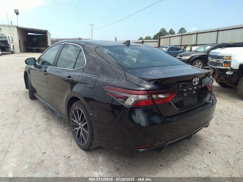 2021 TOYOTA CAMRY SE/SE NIGHT SHADE - 4T1G11AKXMU574696
