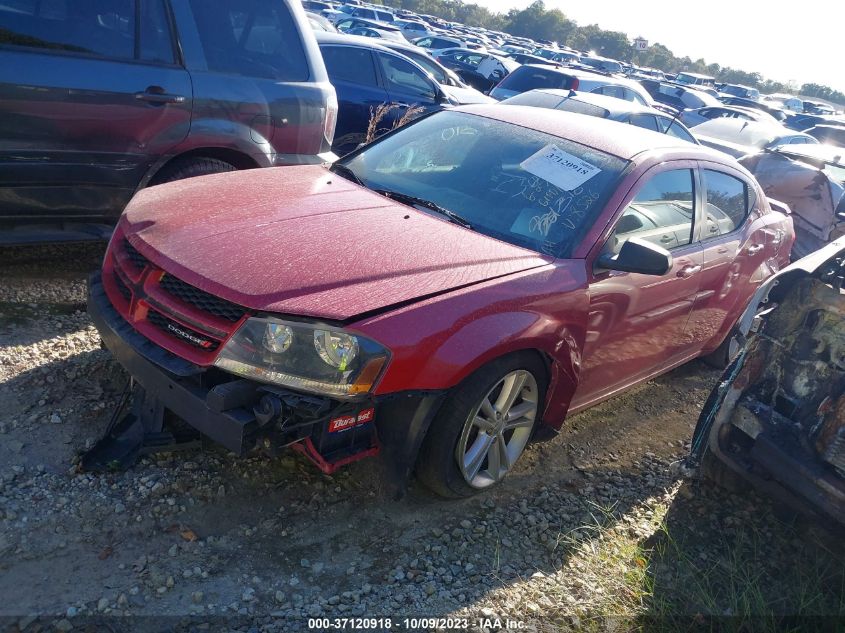 2014 DODGE AVENGER SE - 1C3CDZAB4EN188526