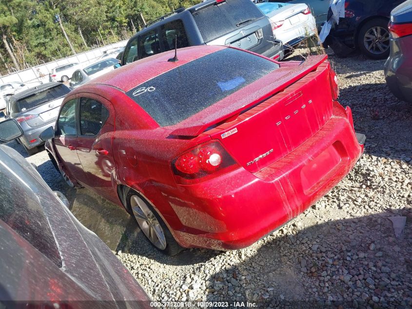 2014 DODGE AVENGER SE - 1C3CDZAB4EN188526