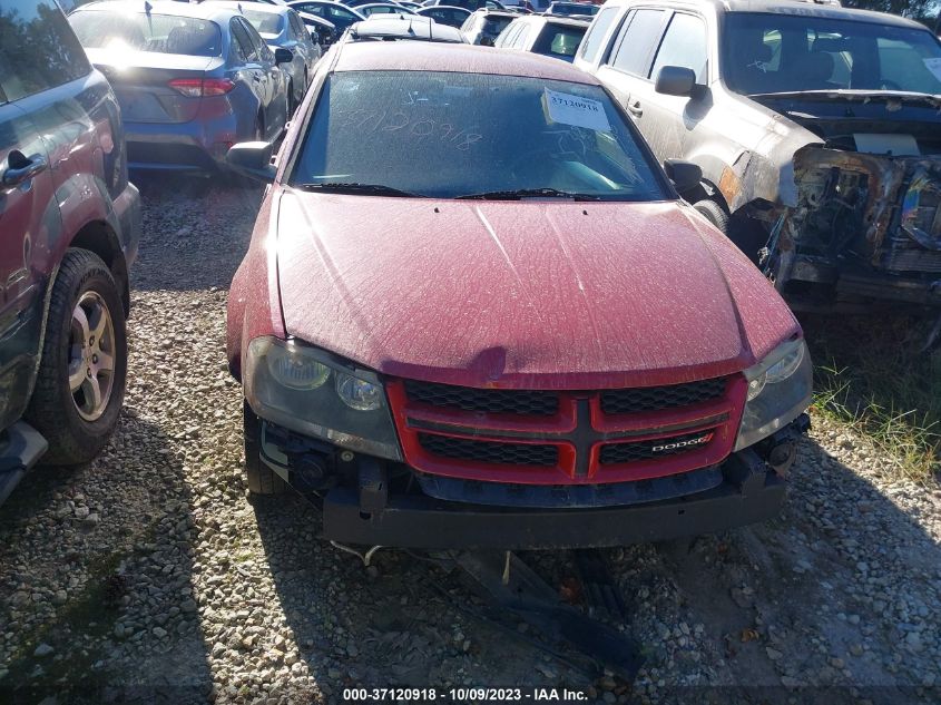 2014 DODGE AVENGER SE - 1C3CDZAB4EN188526