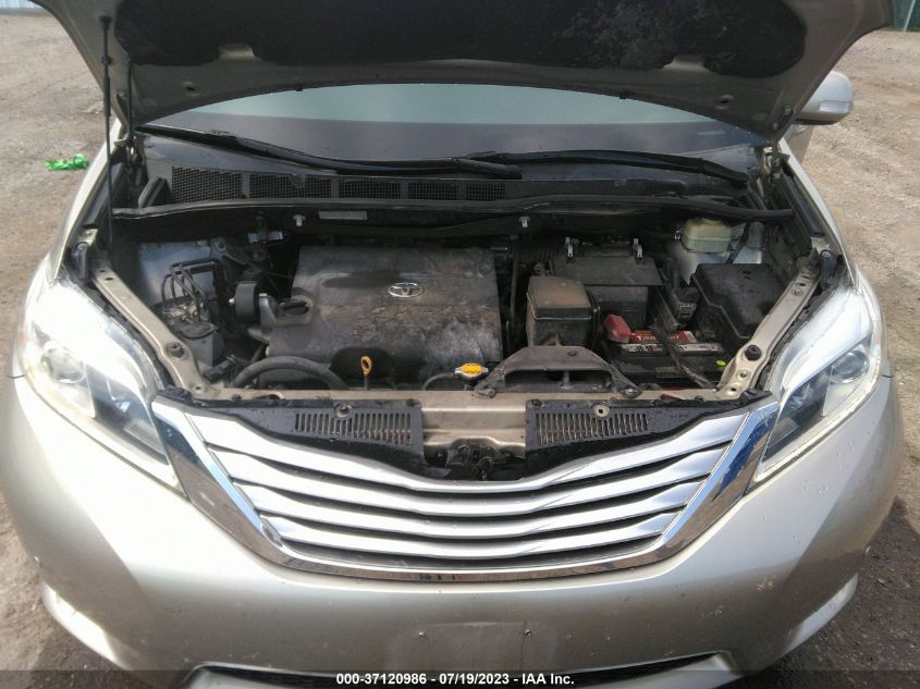 5TDYK3DC6GS738430 2016 TOYOTA SIENNA, photo no. 10