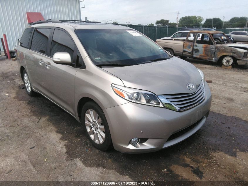 5TDYK3DC6GS738430 2016 TOYOTA SIENNA - Image 1