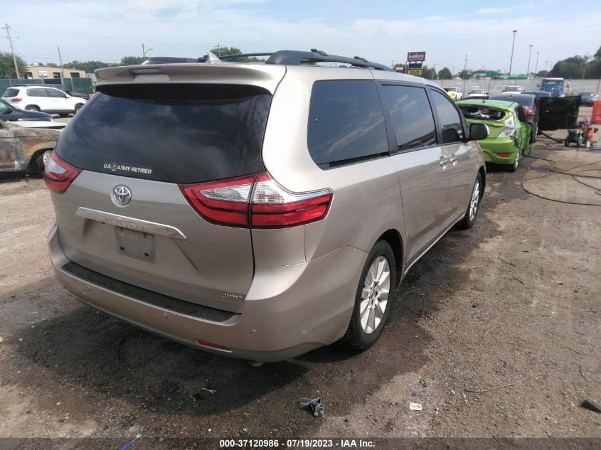 5TDYK3DC6GS738430 2016 TOYOTA SIENNA, photo no. 4