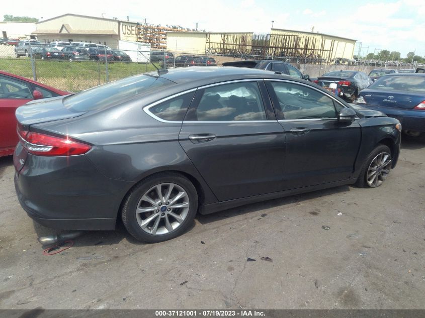 2017 FORD FUSION SE - 3FA6P0HD7HR263391