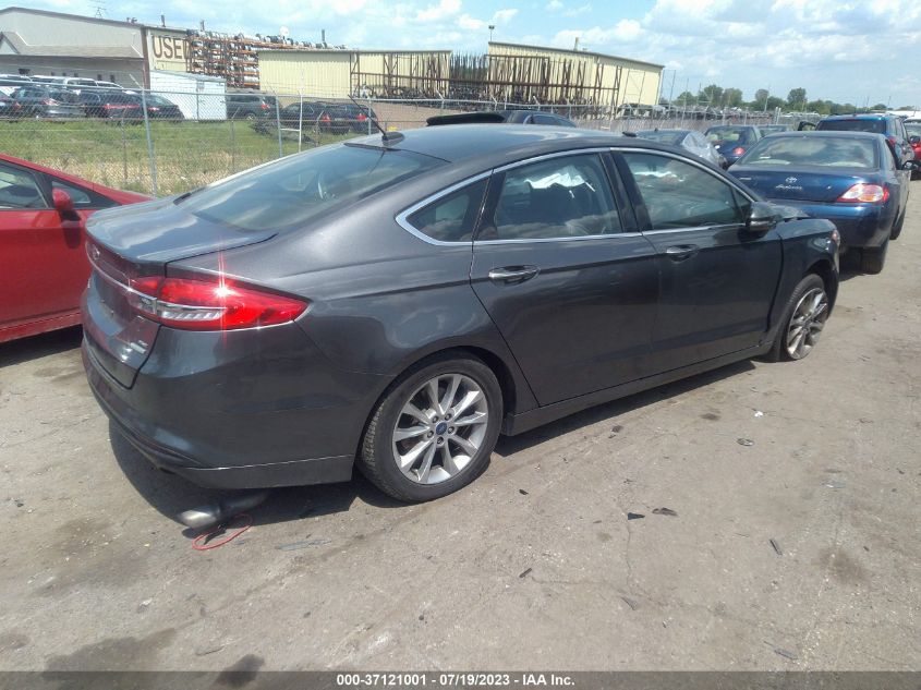 2017 FORD FUSION SE - 3FA6P0HD7HR263391