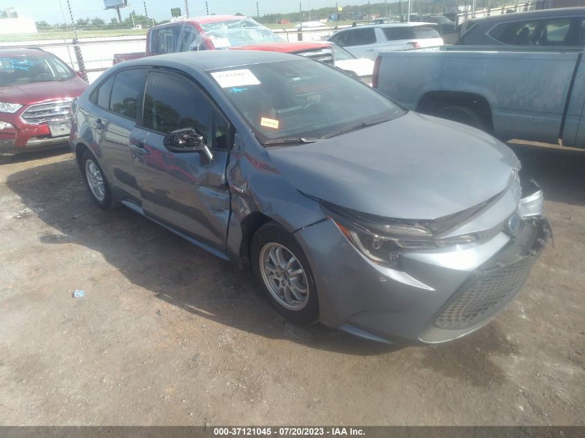 2021 TOYOTA COROLLA HYBRID LE - JTDEAMDE7MJ006877