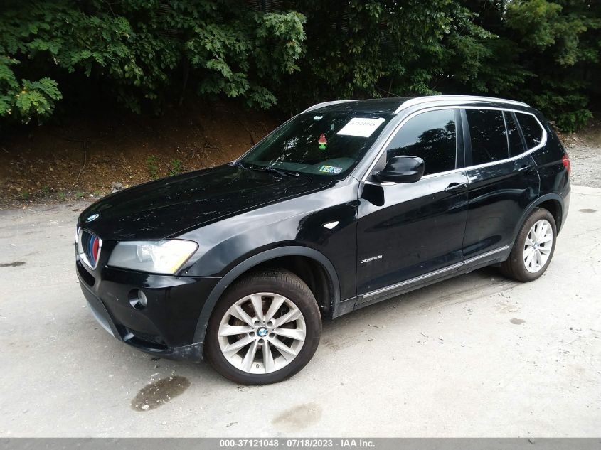 2013 BMW X3 XDRIVE28I - 5UXWX9C56DLK59676