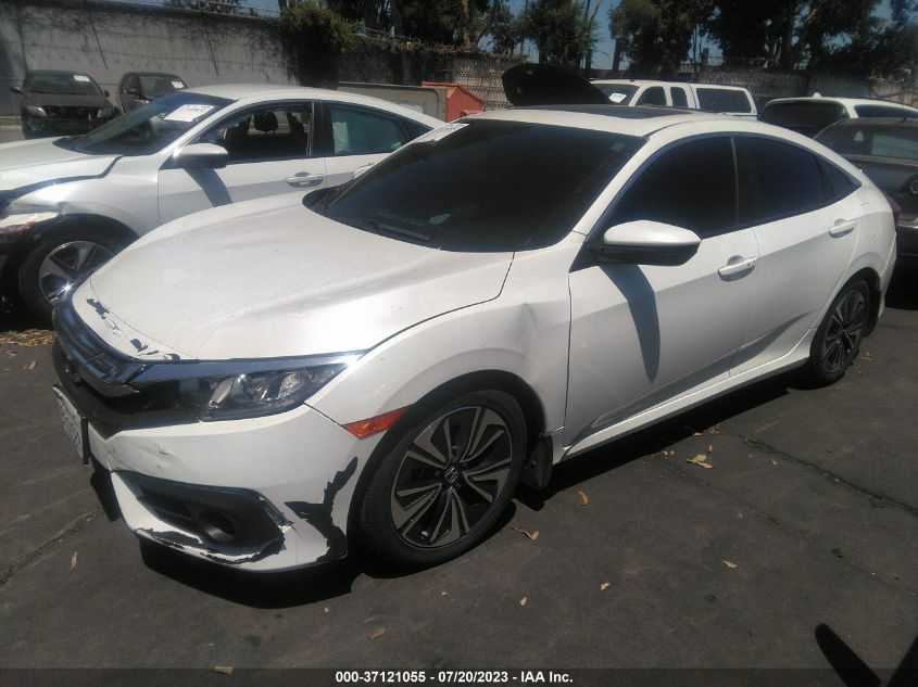 2018 HONDA CIVIC SEDAN EX-T - JHMFC1F32JX007323
