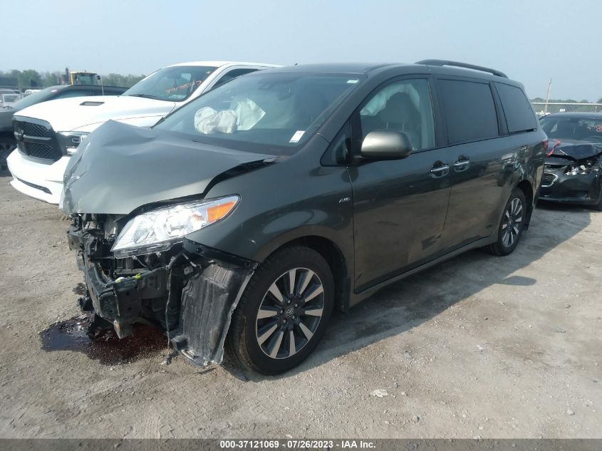 5TDDZ3DC4KS226345 Toyota Sienna XLE 2