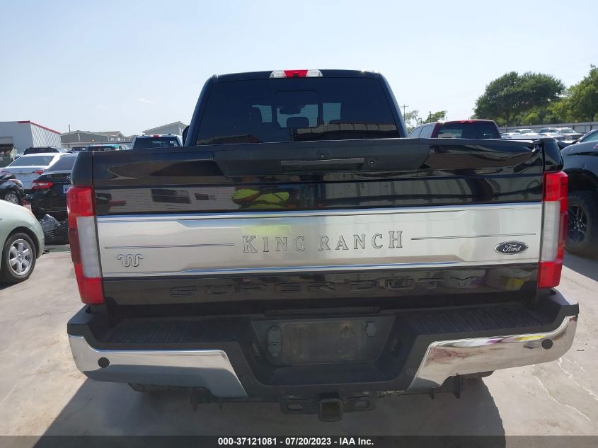 2019 FORD SUPER DUTY F-250 SRW XL/XLT/LARIAT - 1FT7W2BT4KEE10662