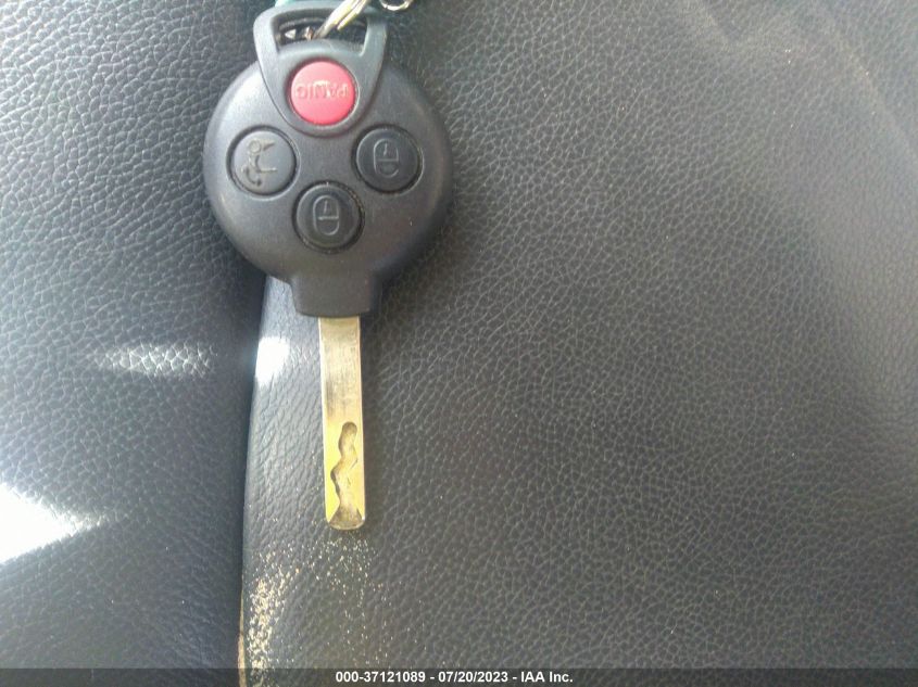 2013 SMART FORTWO PASSION WMEEK3BA4DK588147